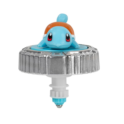 Pokémon Battle Spinner featuring Squirtle in a vibrant, action-ready pose with colorful spinning design.