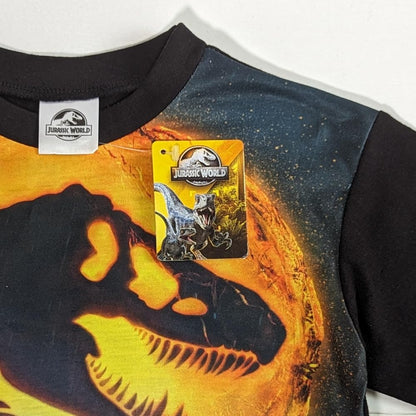 Jurassic World Boys Pyjamas - Long Sleeved - 4 to 10 Y - 5-6 Years / 110-116 cms Black/Grey