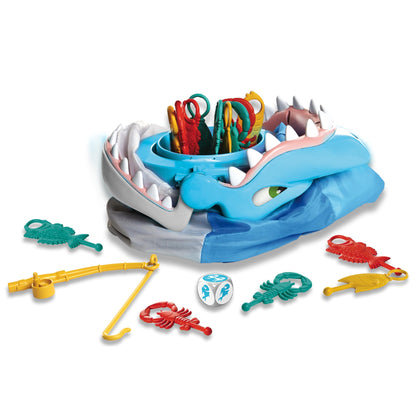 Shark Bite: Save Your Catch Before He Snaps! | Family Fun Fishy Board Game | Kids Action Games | For 2-4 Players | Ages 4+