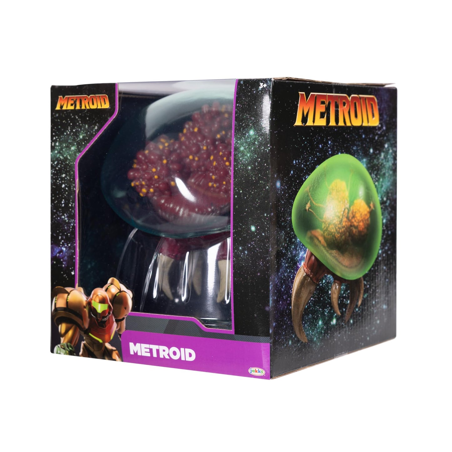 Nintendo Metroid Prime 15.2cm Action Figure, Official by Jakks Pacific, Detailed & Textured Design, Collectible Figurine with Multiple Points of Articulation, Perfect for Play & Display