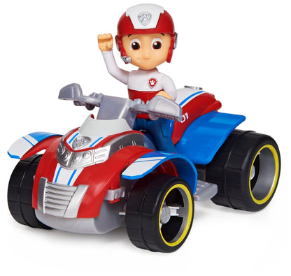 Paw Patrol, Ryder’s Rescue ATV Vehicle with Collectible Figure, for Kids Aged 3 and up
