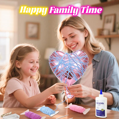 Hapikids Craft Kits for Kids, 3D String Art Kit Arts and Crafts for Kids Toy Age 9 10 11 Year Old Girls Birthday Presents for 6 7 8 9 Year Olds Boys Toy Age 8 9 10 Christmas Xmas Gifts DIY Girl