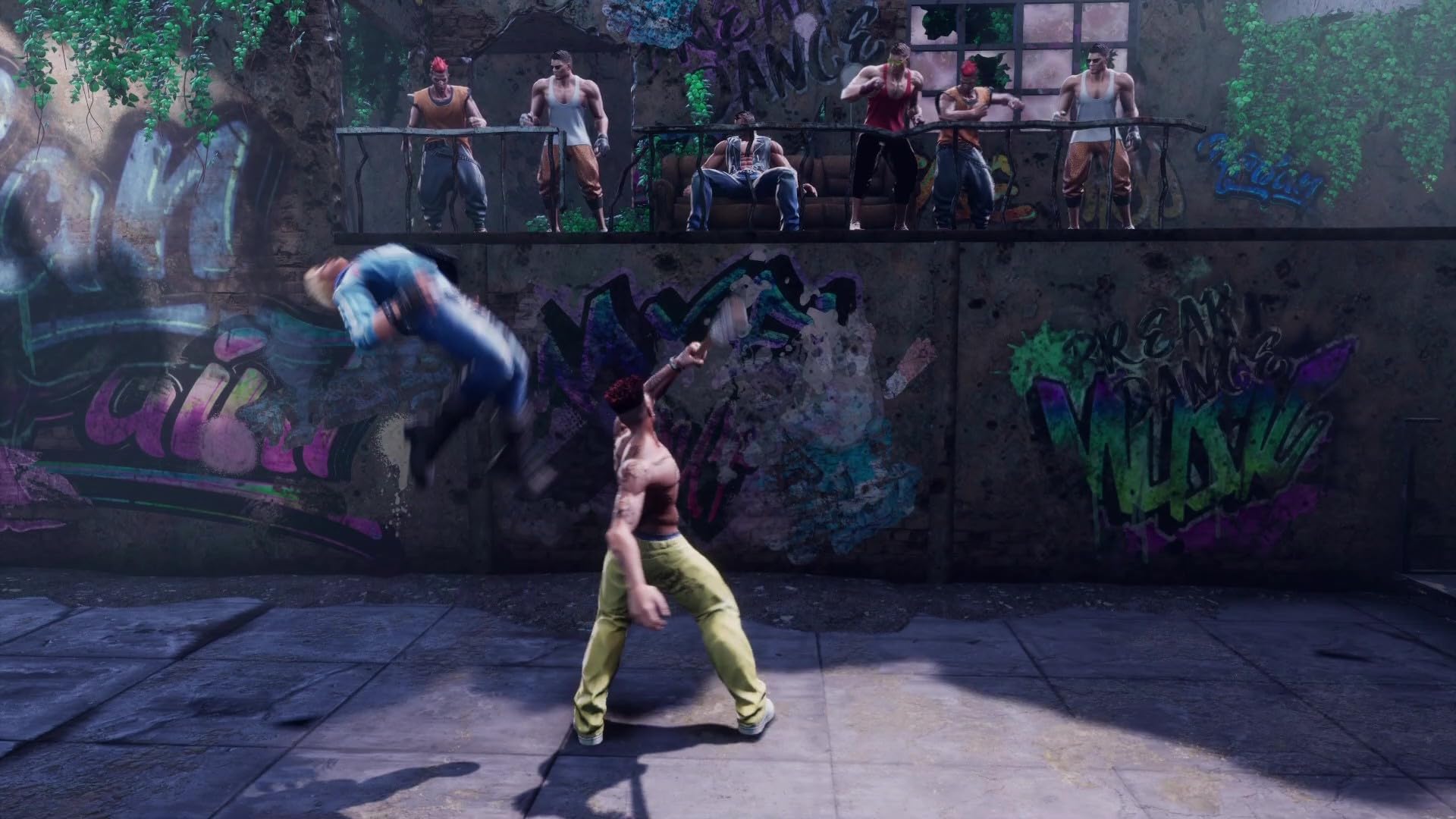 Double Dragon Revive Deluxe Edition for PS5 game featuring classic arcade-style artwork and vibrant character illustrations.