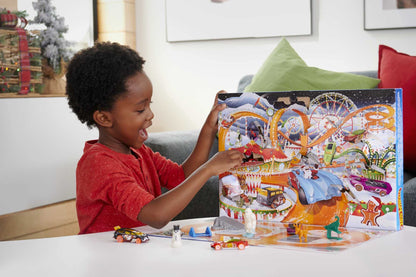 Hot Wheels Advent Calendar, Toy Cars for Kids 3 Years Old and Older