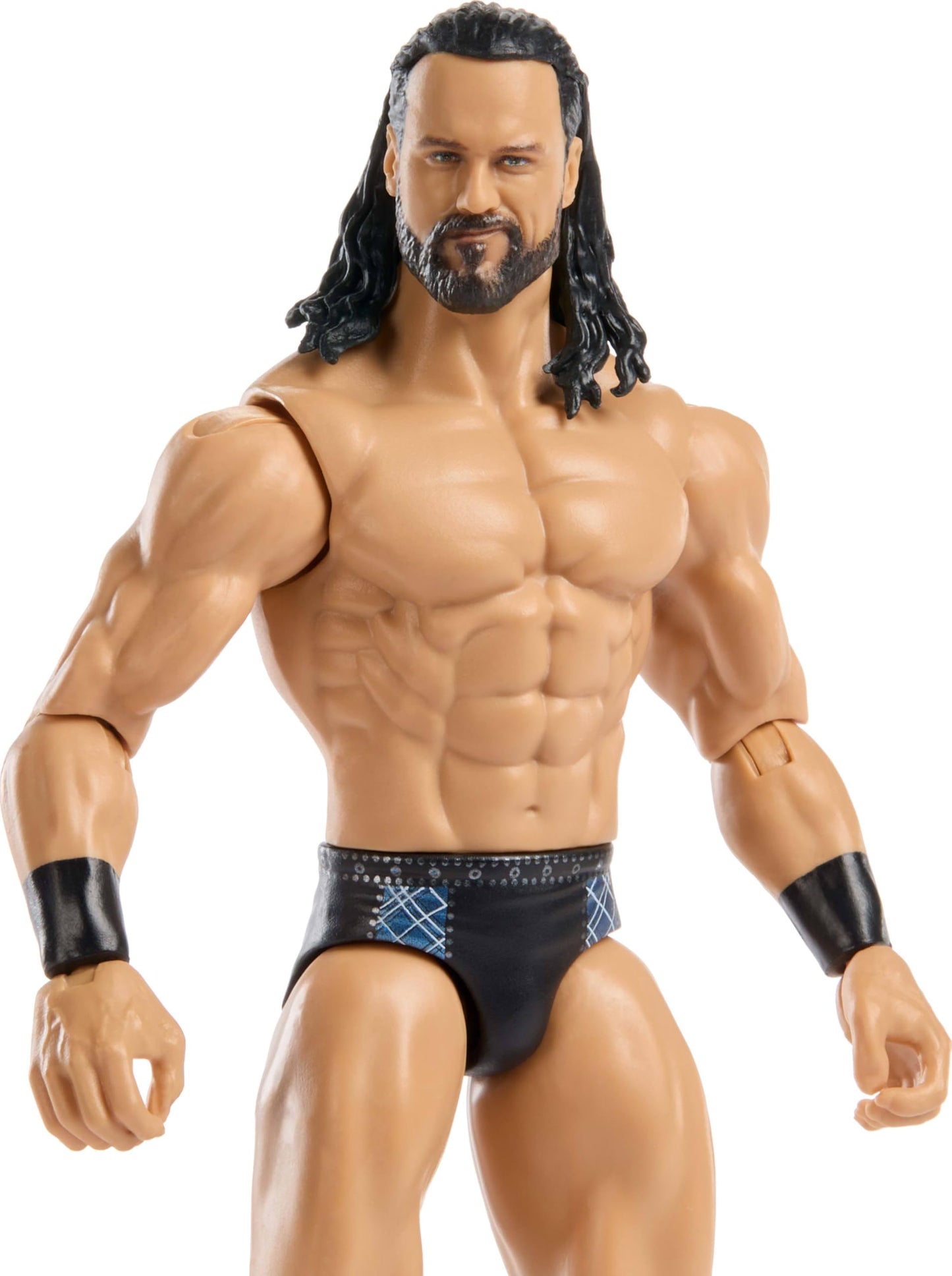 Mattel WWE Drew McIntyre Action Figure, Main Event Series #157, 6-inch Collectible Superstar with 14 Articulation Points & Life-Like Look, JGD36