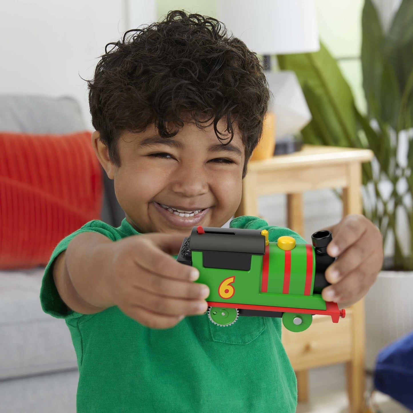 Thomas & Friends Percy 6-in-1 Toy Train for Children Aged 3 Years and Up