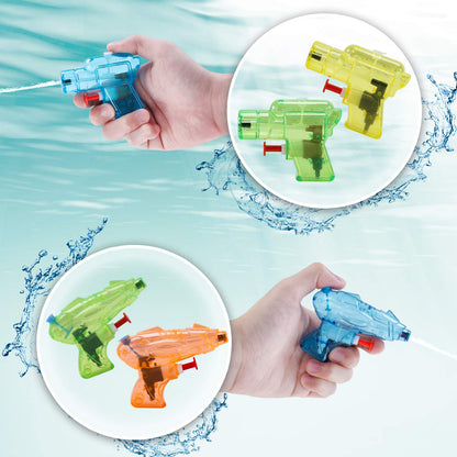 YouCute 12-pack water guns for kids, squirt toys perfect for outdoor beach, pool, and summer party games for boys and girls.