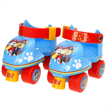 Toddler Paw Patrol My First Skates by mV featuring colorful design and adjustable straps for young children learning to skate