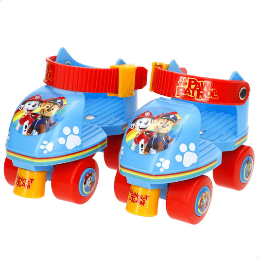 Toddler Paw Patrol My First Skates by mV featuring colorful design and adjustable straps for young children learning to skate