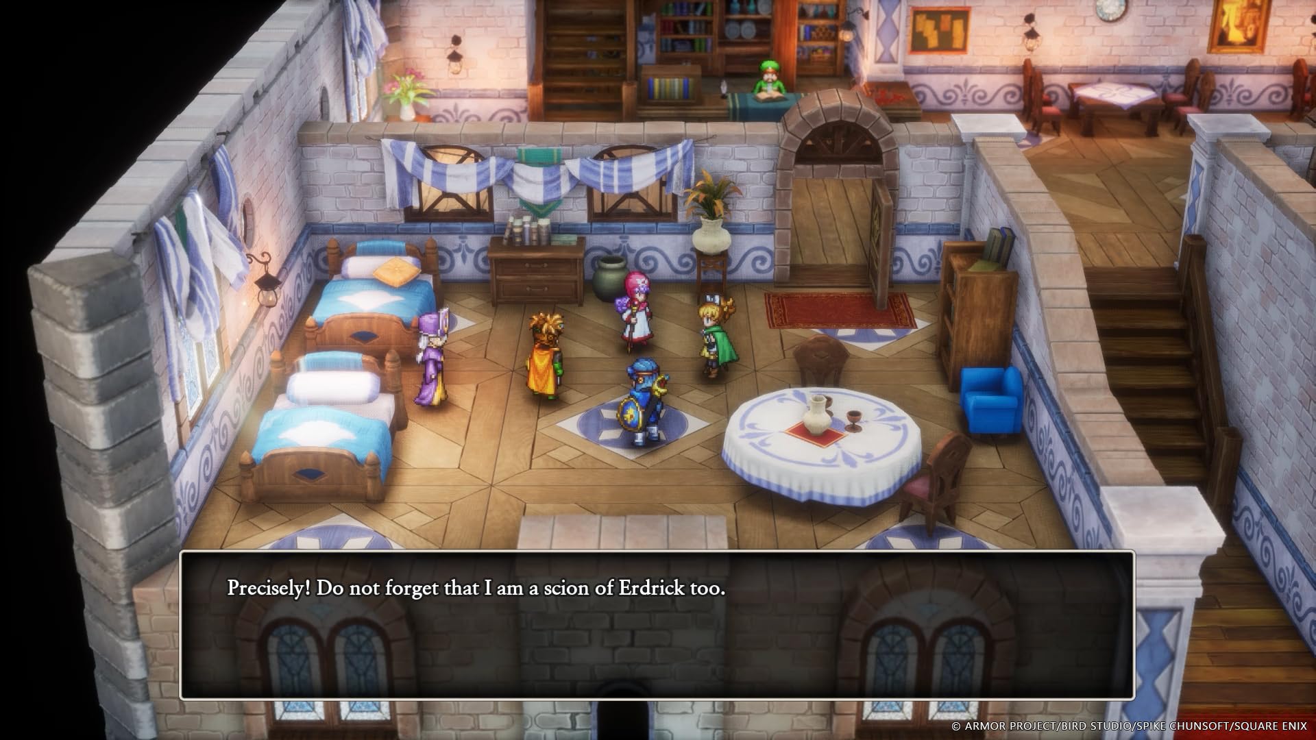 Square Enix Dragon Quest I & II HD-2D Remake for PS5, showing the game's vibrant fantasy artwork on the cover.
