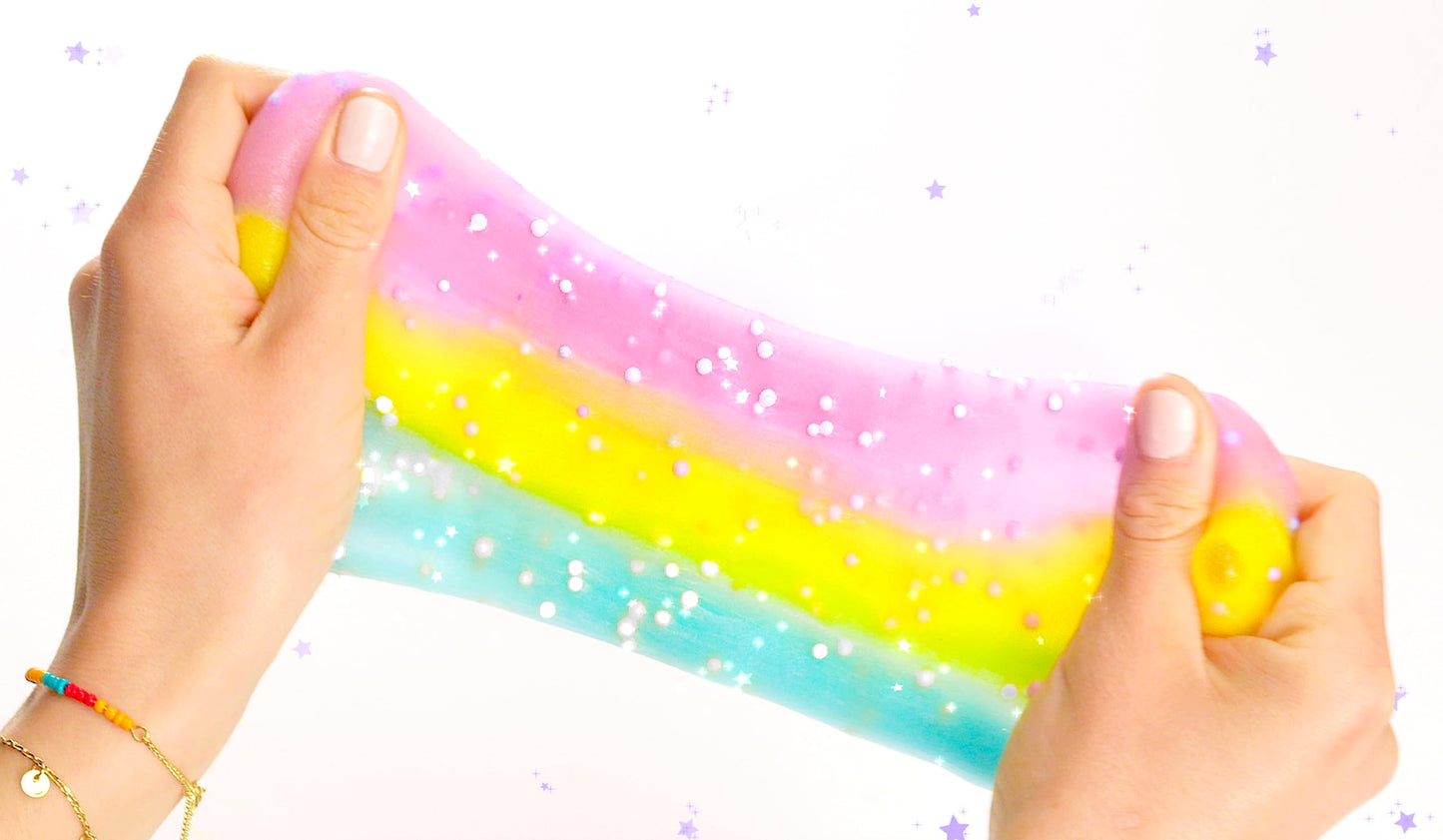 Canal Toys So Slime DIY Slimelicious slime station with colorful slime, scented slimes, decorations, and shakers for kids' fun activity.