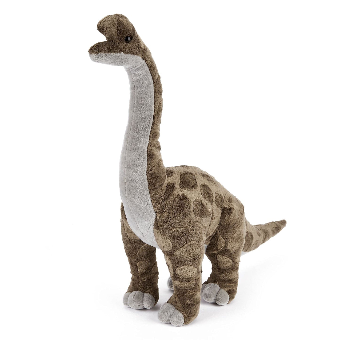 Zappi Co Plush Children's Stuffed Soft Cuddly Plush Toy-Part of Safari Animals Collection, Perfect for Kids (40cm Depth)(Brachiosaurus Dinosaur)
