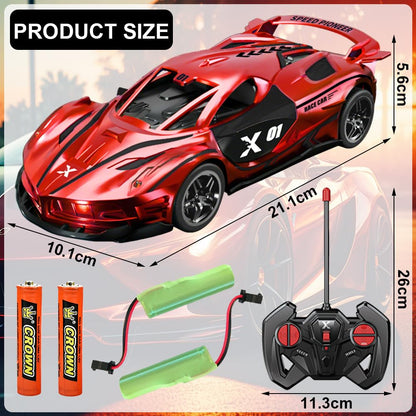 HATFRYF RC Drift Car, Cool Electric Remote Control Car, 1:22 Remote Control, Kids Toy Vehicle, Model Toy for Boys - Driftable, Gifts for Kids Boys