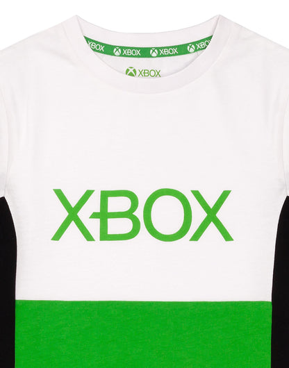 Xbox kids' T-shirt featuring a green game logo, ideal for boys and girls aged 11-12, with a fun children’s gaming design.