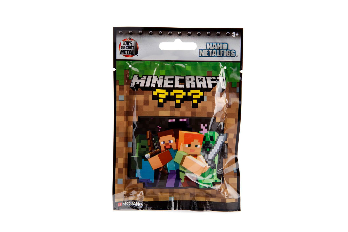 MINECRAFT NANOFIGS BLIND BAG ASSORTMENT of 1.65 inch Die Cast action figure characters to collect play and display. Perfect for gift and collector, pocket money friendly and ideal for party favours