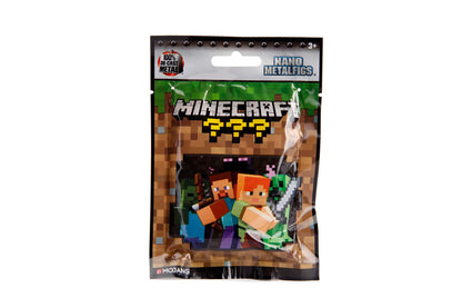 MINECRAFT NANOFIGS BLIND BAG ASSORTMENT of 1.65 inch Die Cast action figure characters to collect play and display. Perfect for gift and collector, pocket money friendly and ideal for party favours