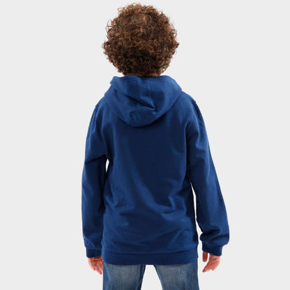 Hot Wheels Boys' Blue Cotton Hoodie, 10-11 Years