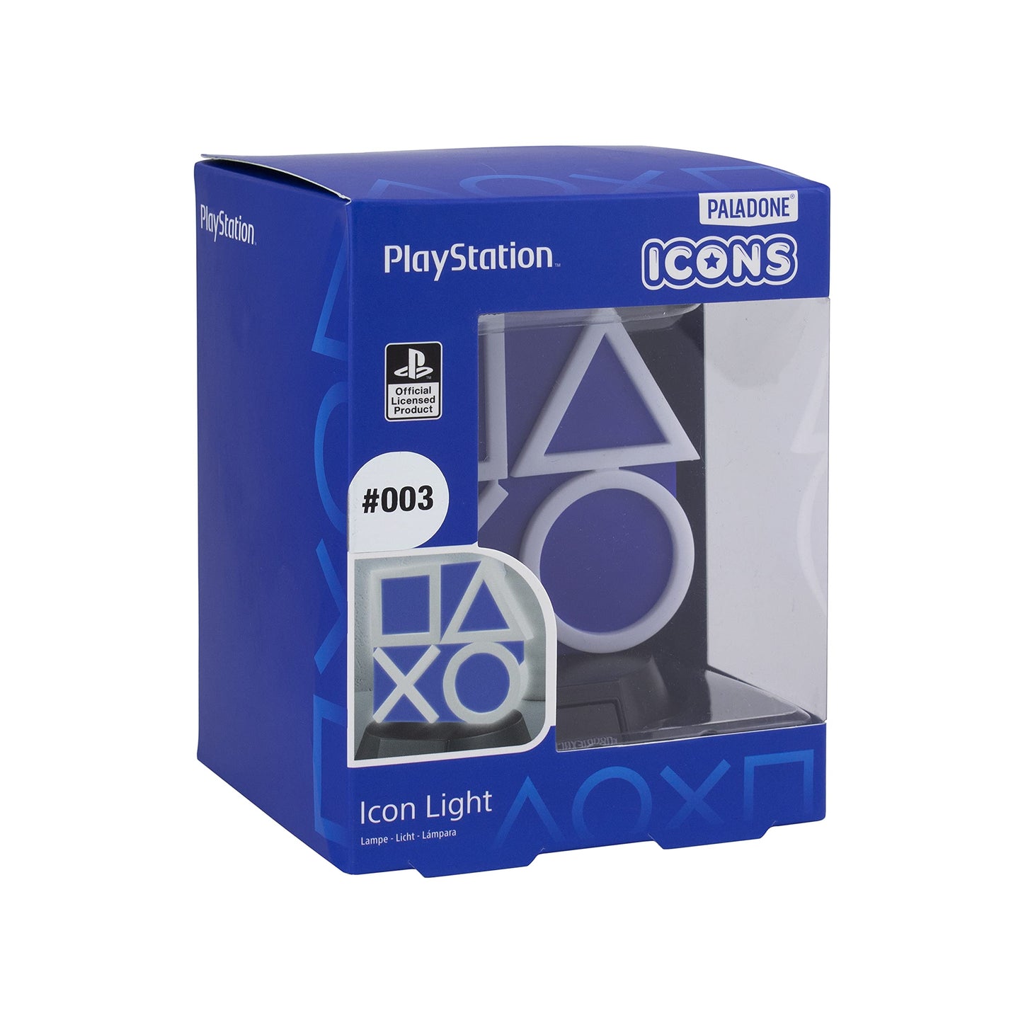 Paladone Playstation 5 Icon Light Gaming Home Décor Merchandise Blue, PP7929PS
