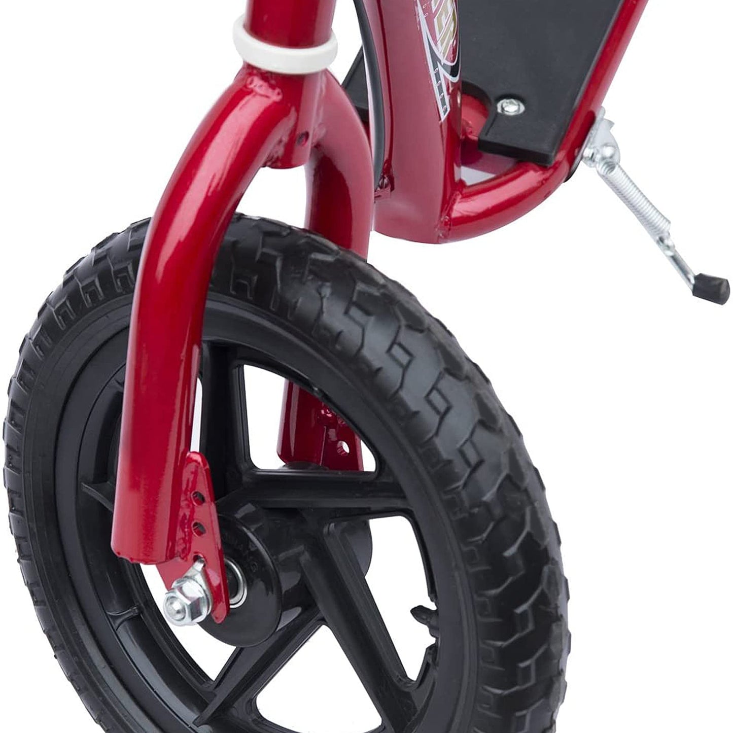 HOMCOM Kids Scooter, Toddler Kick Scooter with Adjustable Handlebar, 12" EVA Tyres, Rear Brake, for Age 5-12 Years, Red