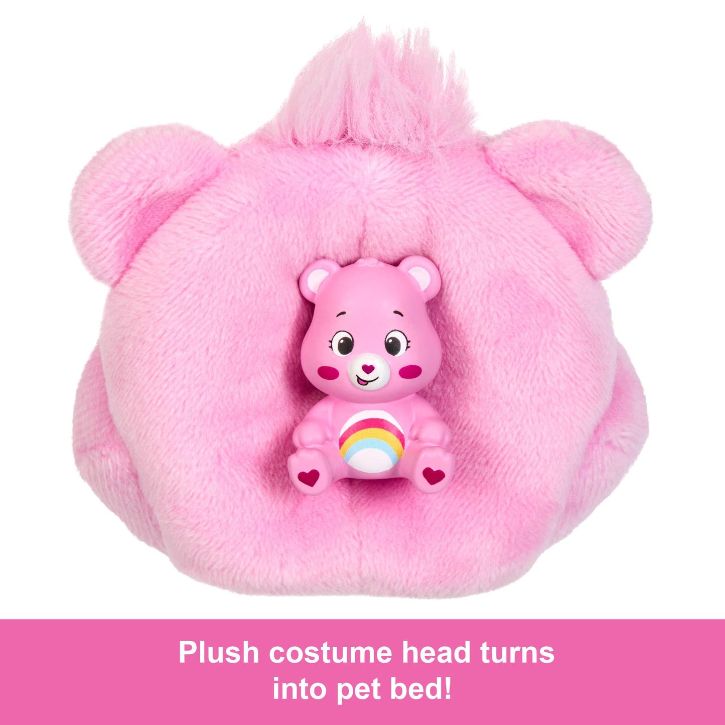 Barbie Cutie Reveal Chelsea Doll & Accessories, Care Bears Series, Small Doll with Plush Costume & 6 Surprises (Styles May Vary), JCN97