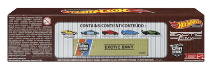 Hot Wheels Premium Car Culture Speed Machines™ 5-Pack of Toy Cars, Full Metal Body, Real Riders™ Tires, 1:64 Scale Sports Cars, Gift for Collectors, HFF42