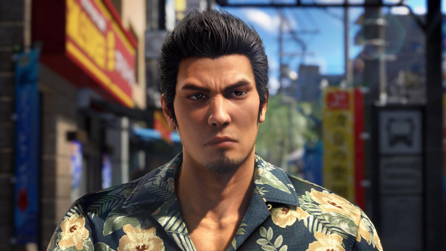 SEGA Yakuza Kiwami 3 and Dark Ties PlayStation 5 game case with artwork and branding visuals on the cover.