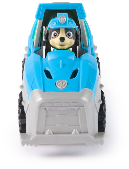 Paw Patrol, Rex’s Dinosaur Rescue Vehicle, Toy Truck with Collectible Action Figure, Sustainably Minded Kids’ Toys for Boys & Girls Aged 3 and Up