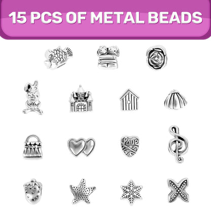 ZOOI Valentines Gifts for Kids, Bracelet Making Kit, Gifts for Teenage Girls Toys, Girls Birthday Presents Unicorn Gifts for 5-13 Year Old Jewellery Making Kit, Arts and Crafts for Kids