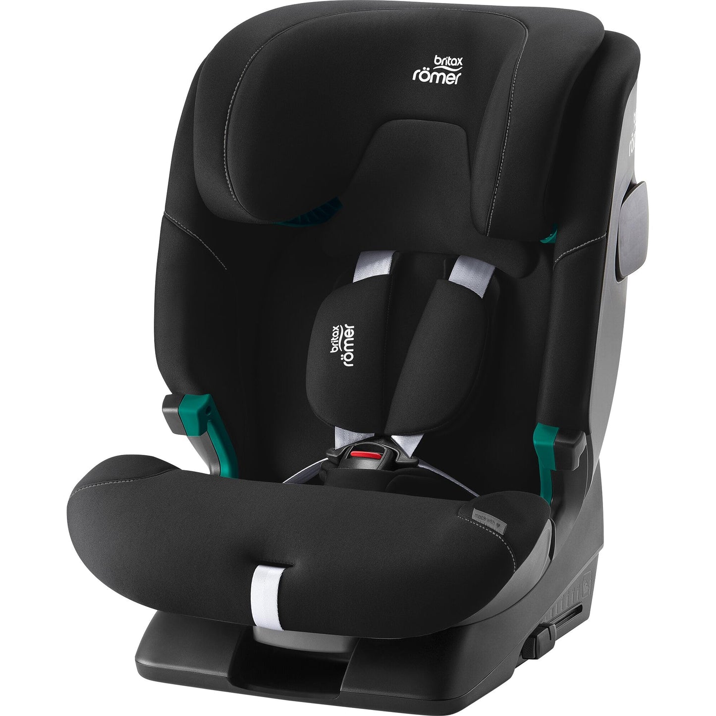BRITAX RÖMER Car seat ADVANSAFIX 2 Z-LINE, for Children from 76 to 150 cm (i-Size) with and Without Isofix, 15 Months to 12 Years, Space Black