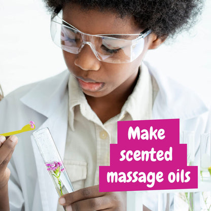 Science4you perfume super lab kit for kids with colorful bottles and tools for creative perfume-making activities.