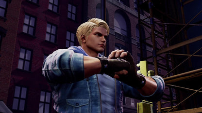 Double Dragon Revive Deluxe Edition for PS5, showing colorful game cover with artwork and title from MICROÏDS.