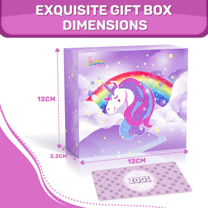 ZOOI Valentines Gifts for Kids, Bracelet Making Kit, Gifts for Teenage Girls Toys, Girls Birthday Presents Unicorn Gifts for 5-13 Year Old Jewellery Making Kit, Arts and Crafts for Kids