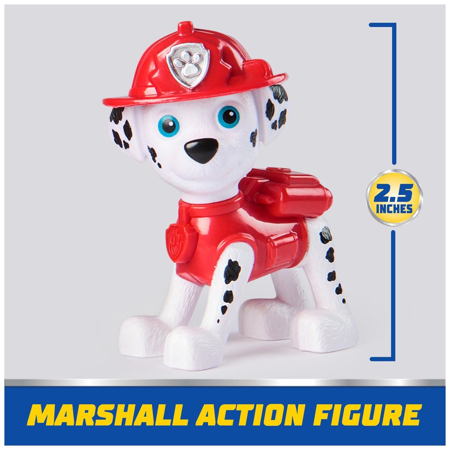 Paw Patrol, Marshall’s Fire Engine, Toy Vehicle with Collectible Action Figure, Sustainably Minded Kids’ Toys for Boys & Girls Aged 3 and Up