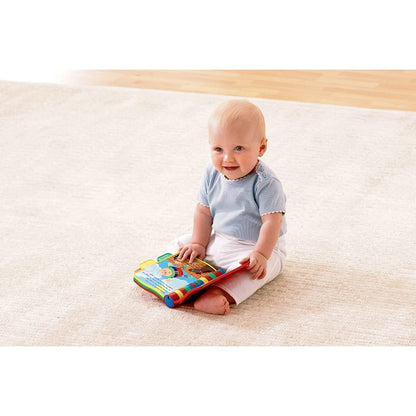 VTech Baby Nursery Rhymes Book, Light Up, Interactive, Musical Baby Book with Sounds and Phrases, Suitable for Babies from 6 Months+, English Version