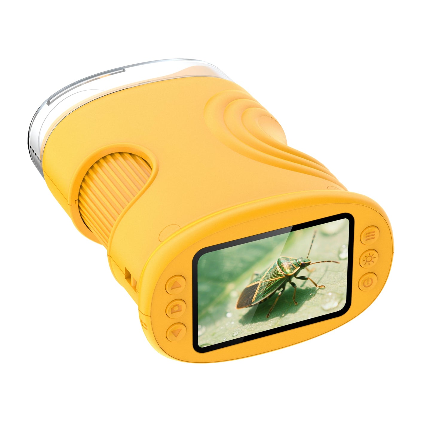 LELESUN 4K Kids' handheld microscope with 1000X magnification, portable STEM toy for children ages 4-12, educational science gift