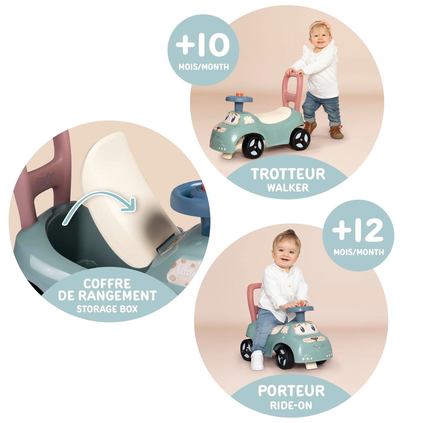 Little Smoby Auto Ride-on