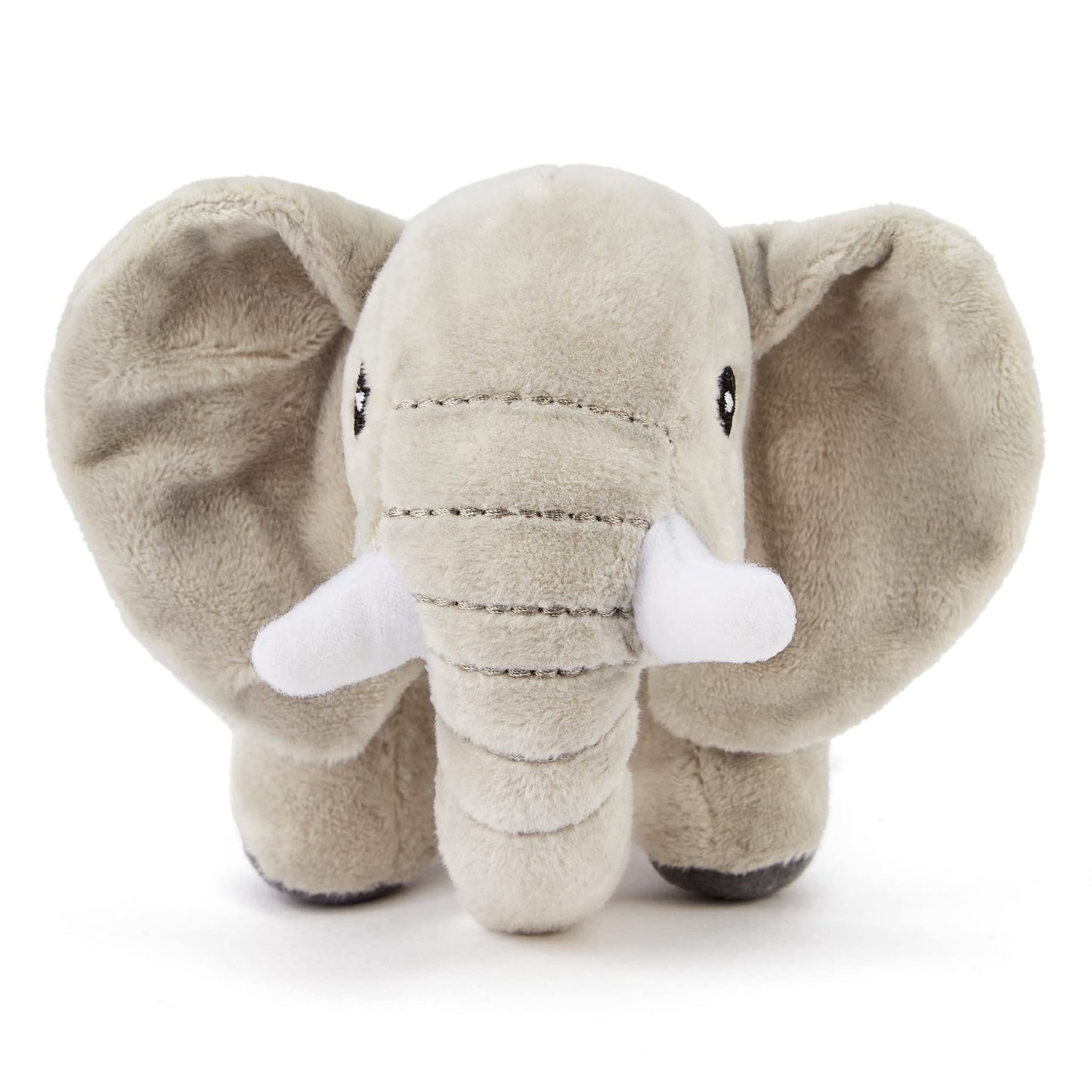 Zappi Co x3 Triple Pack of Childrens Playful Soft Cuddly Plush Toy realistic life like (12-15CM/5-6 Inches) (Elephant + Giraffe +Lion)