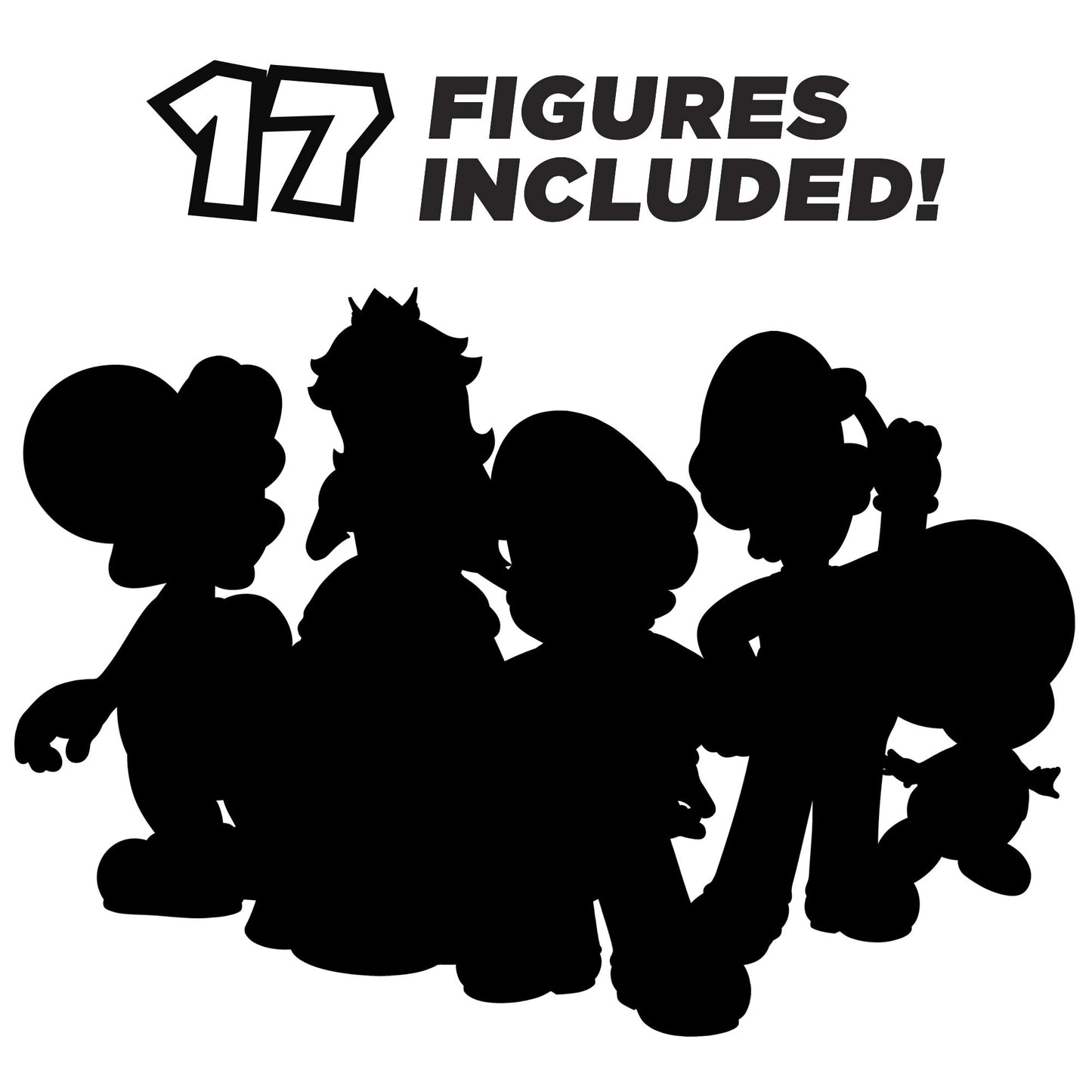 Super Mario Nintendo Advent Calendar with 24 surprise figures, accessories, and mystery characters in a festive holiday gift box.