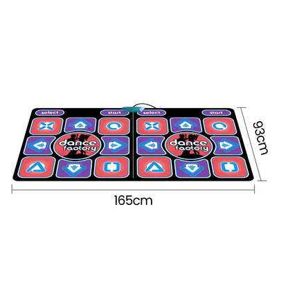 Eznaobo musical dance mat for TV and computer with wireless controllers, featuring sensory games, interactive yoga, and fitness functions.