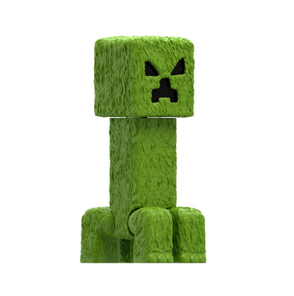Mattel Minecraft Large-Scale Action Figure, 12-inch Posable Creeper Toy Collectible Inspired by A Minecraft Movie, JFR66