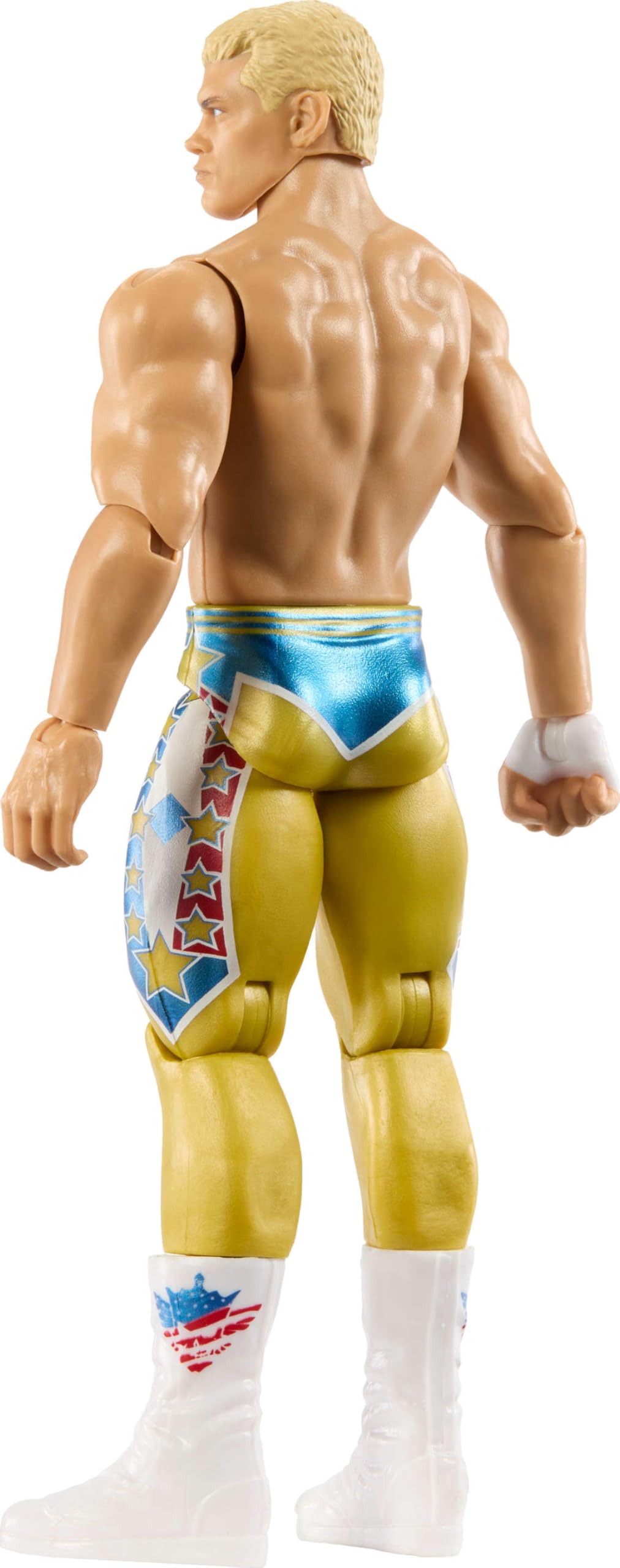 Mattel WWE Cody Rhodes Action Figure, Main Event Series #159, 6-inch Collectible Superstar with 14 Articulation Points & Life-Like Look, JGD46