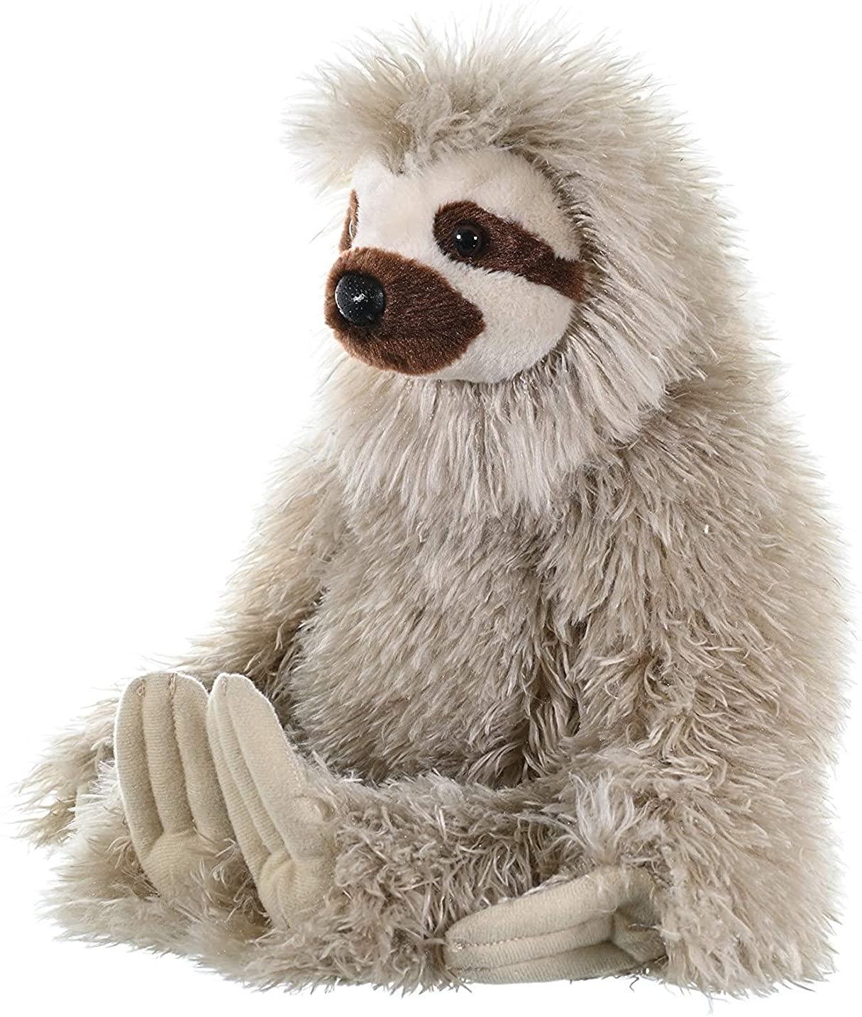 Wild Republic 12257 Sloth Plush, Soft Toy, Cuddlekins, Grey, 30 cm