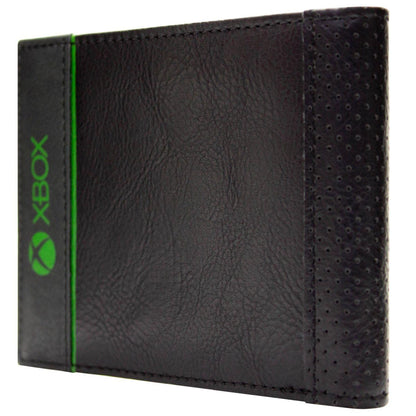 Black Original Hardware Power Your Dreams Xbox gaming emblem wallet with bi-fold design for ID and cards.