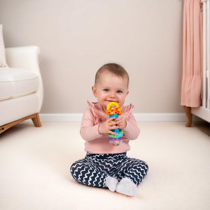 Playgro Rattle Super Shaker, from 3 Months, Multicoloured