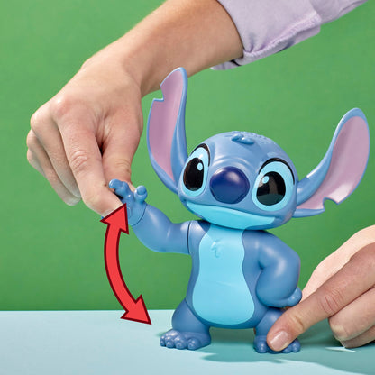 Disney Stitch Bop It! electronic interactive game by Hasbro Gaming featuring voice of Stitch for fun solo or multiplayer play.