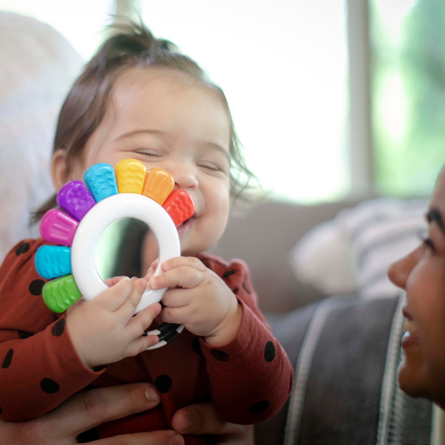 Baby Einstein Outstanding Opus The Octopus sensory rattle and teether toy for babies 3 months and up, BPA-free, chillable, multi-use.