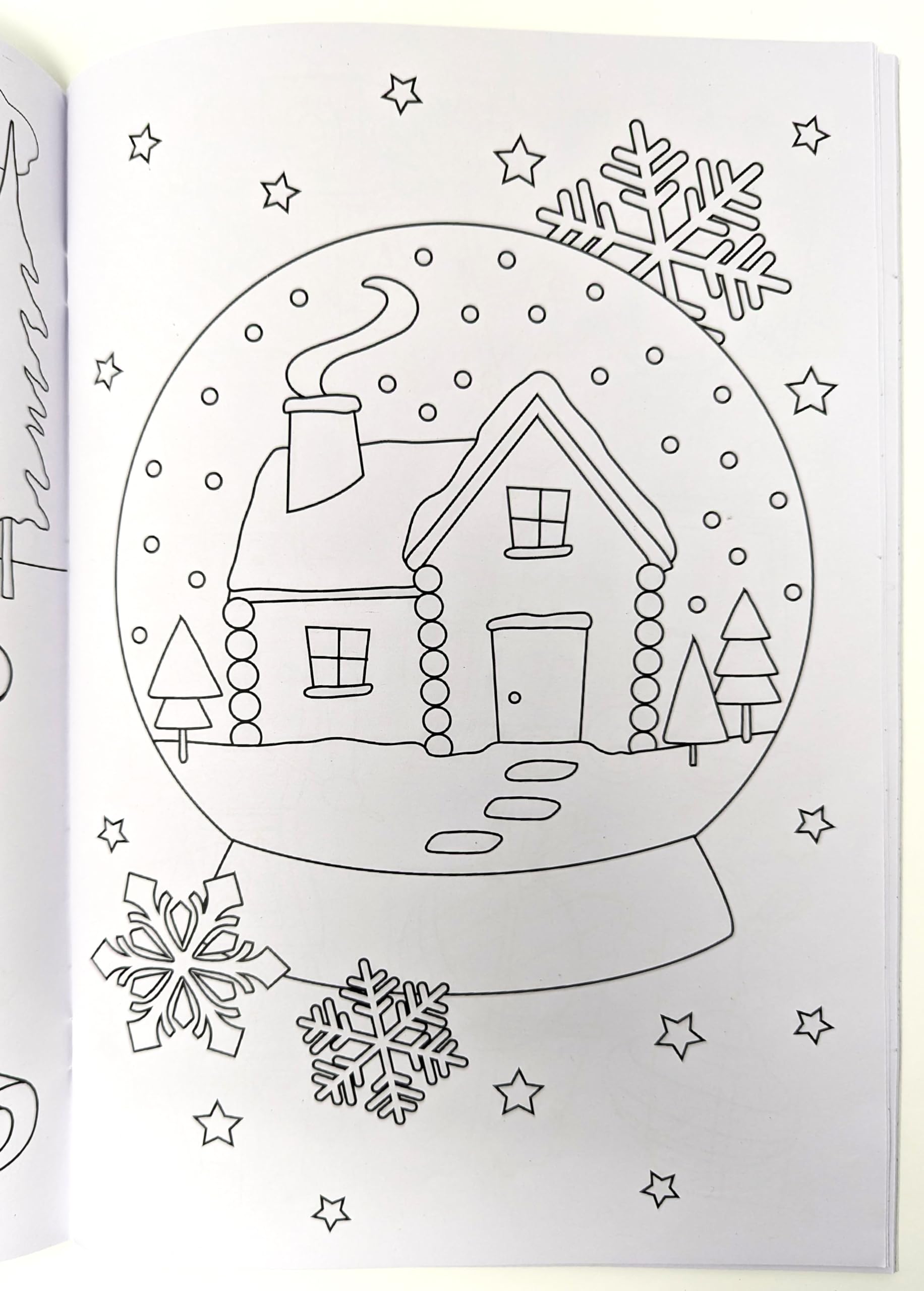 YLAB Christmas activity book set for kids, featuring coloring, dot-to-dot, and puzzles on recycled paper, perfect festive fun.