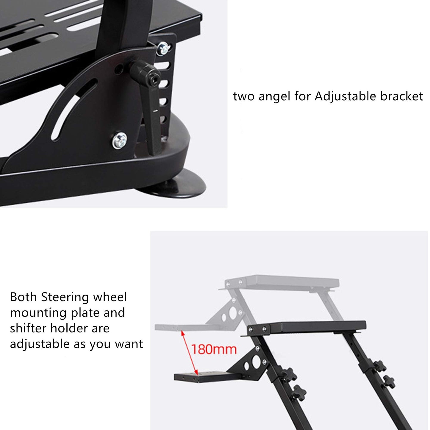Cirearoa professional racing wheel stand for Logitech G25 G27 G29 G920 PS4 Xbox T300RS T300GT T500RS T150 TS-PC gaming simulator setup