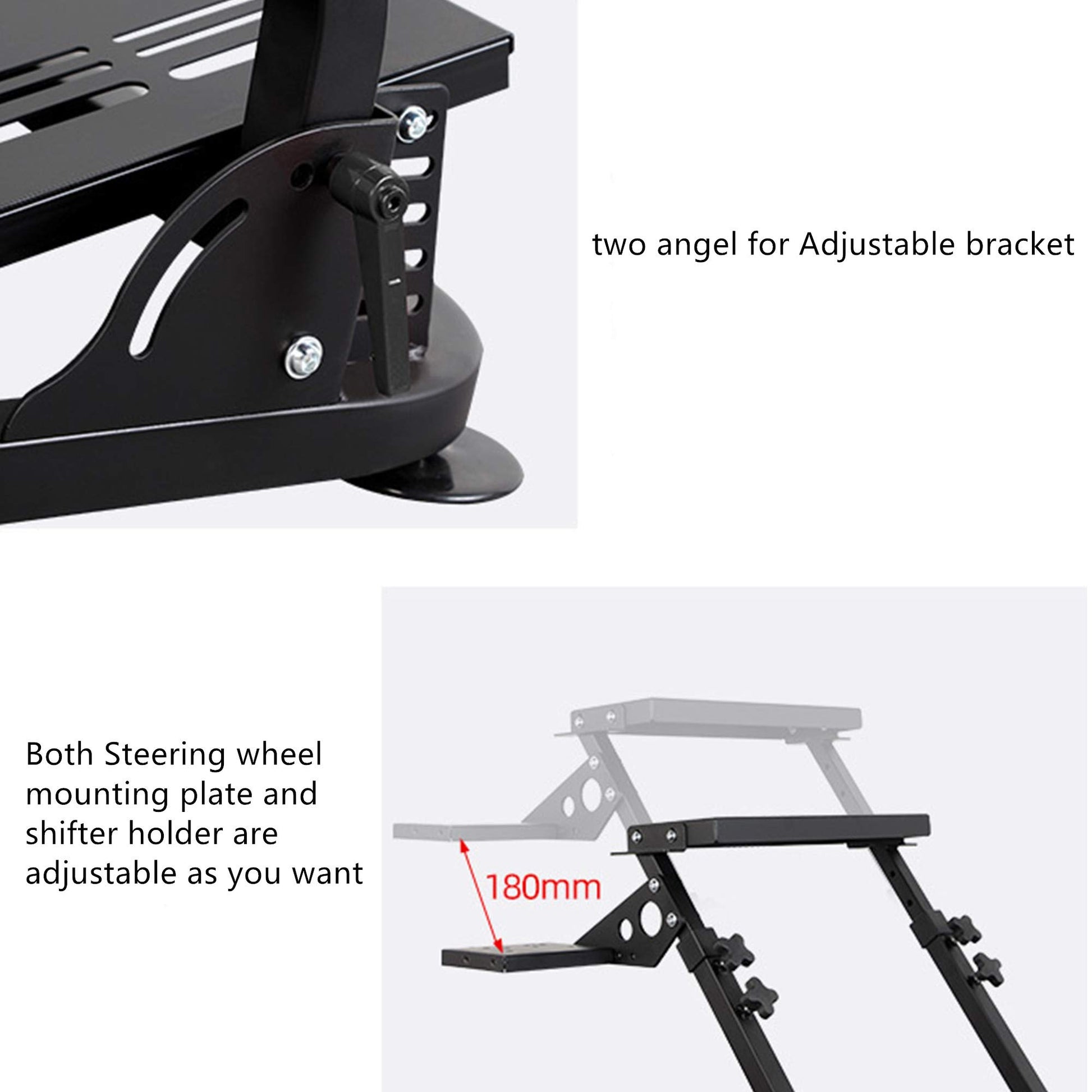 Cirearoa professional racing wheel stand for Logitech G25 G27 G29 G920 PS4 Xbox T300RS T300GT T500RS T150 TS-PC gaming simulator setup