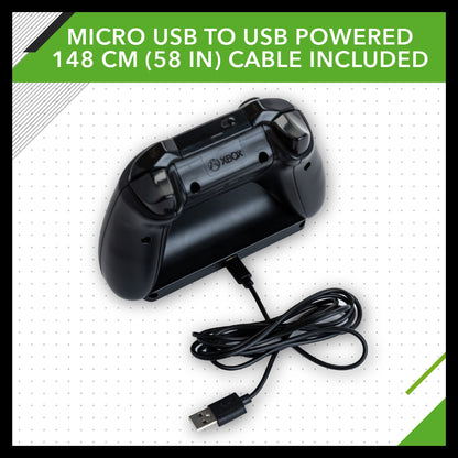 Paladone Xbox controller alarm clock featuring digital display, black design, and gamer-themed bedroom decor accessory.
